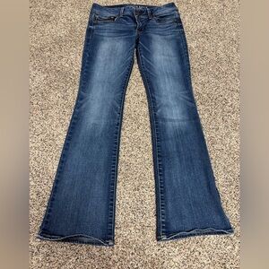 American Eagle Outfitters Dark Blue Flare Jeans
